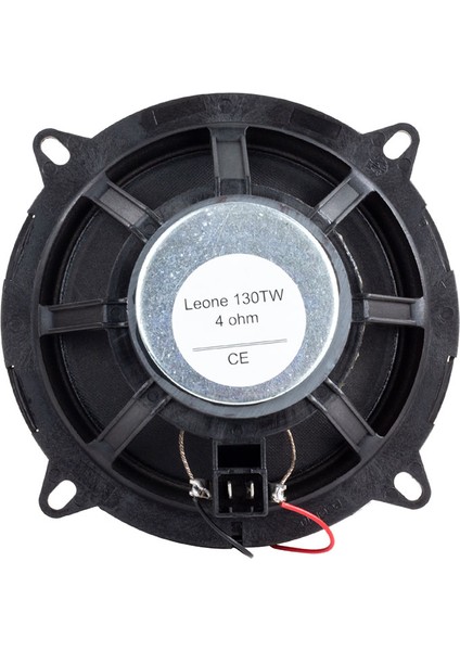 Leone 130TW 13 cm 4 Ohm 40 Watt Plastik Kasa Tweeterlı Tekli Oto Hoparlör (MAGNET:60X17MM) (4738)