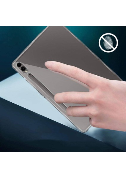Galaxy Tab S6 Lite P610 Esnek Yapılı Siyah Süper Silikon Kılıf