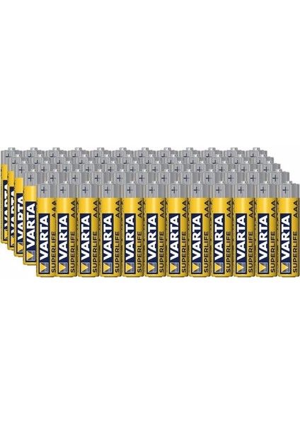 Varta Superlıfe Çinko Aa Kalem Pil 60LI Paket Fiyat (4738)
