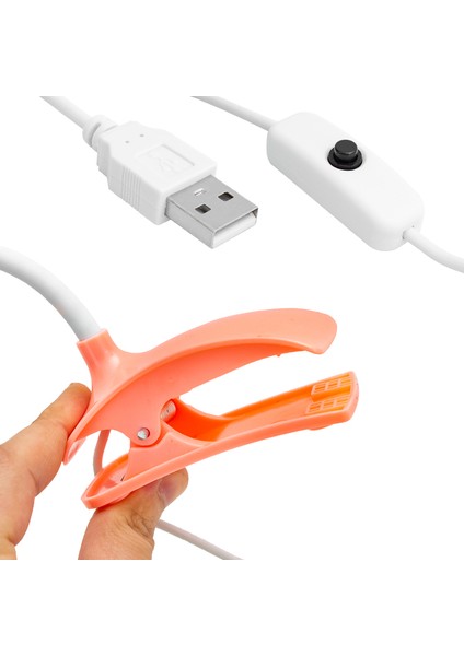 Esnek USB 14 LED Masa Lambası (4738)