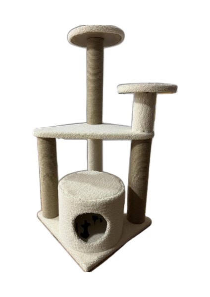 Köşeli Yuvalı Kedi Tırmalama 50 x 110 cm