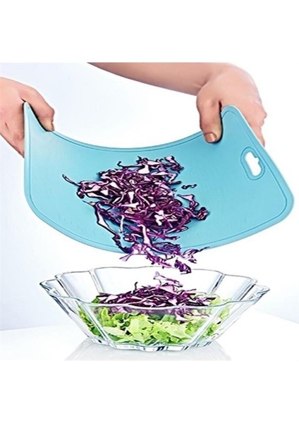 Bükülebilir Esnek Kesme Matı Meyve Sebze Doğrama Kesme Tahtası 20X30 cm (4738)