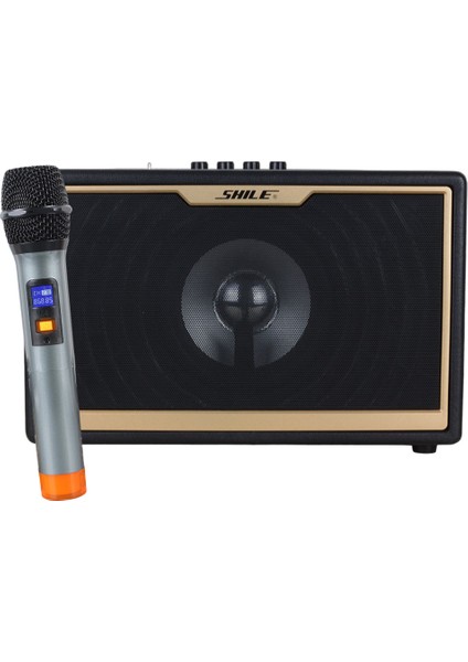 Sd-1 El Mikrofonlu Kumandalı Usb+Sd+Bt Seyyar Portatif Anfi (4738)