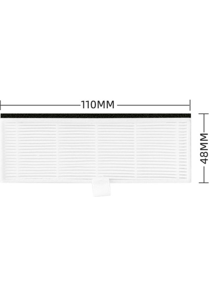 Proscenic M7 Pro/kyvol Cybovac S31/HONITURE Q6/uoni V980 Plus Vakum Parçaları Ana Yan Fırça Hepa Filtre Paspas (Yurt Dışından)