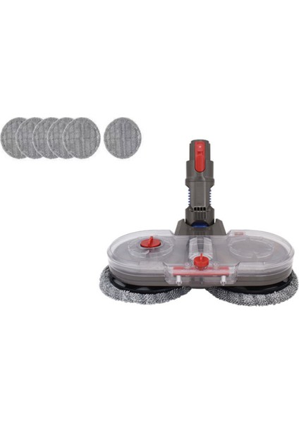 Dyson Elektrikli Islak Kuru Paspas Başlığı Fırça Başlığı V7 V8 V10 V11 Su Tankı Aksesuarlarıyla Değiştirilebilir Parçalar (Yurt Dışından)