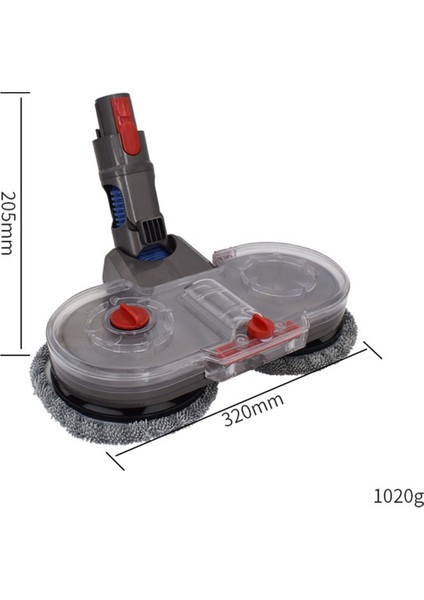 Dyson Elektrikli Islak Kuru Paspas Başlığı Fırça Başlığı V7 V8 V10 V11 Su Tankı Aksesuarlarıyla Değiştirilebilir Parçalar (Yurt Dışından)