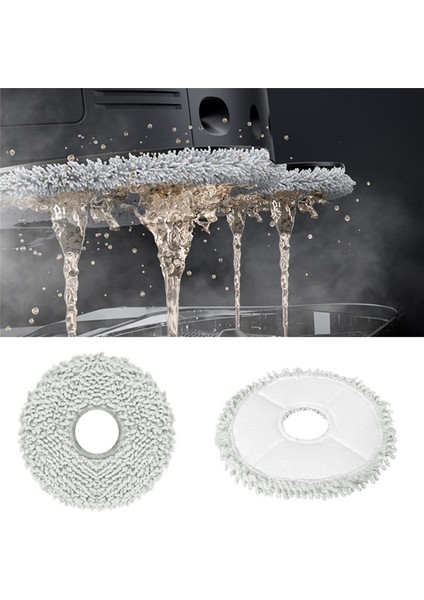 Xiaomi Dreame X20 PRO/X20 Pro Plus Robot Süpürge Yedek Parçaları Için 4 Adet Yıkanabilir Paspas Bezi (Yurt Dışından) indirimleri