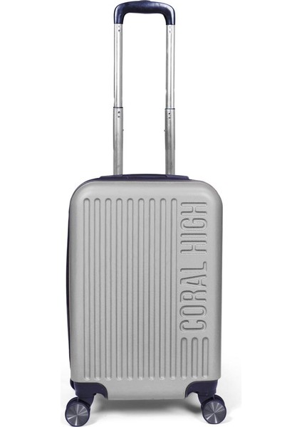 Abs Gümüş Küçük Boy Valiz 16431