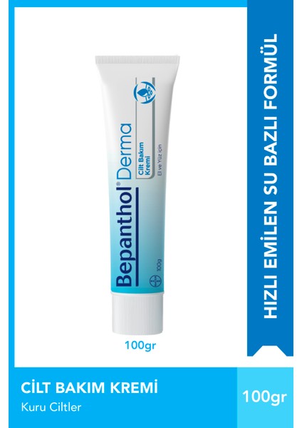 Derma Cilt Bakım Kremi 100g + Bel Çantası