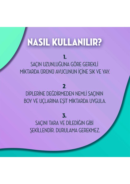 7/24 Şekillendirici Saç Bakım Kremi Belirgin Bukleler Dalgalı ve Kıvırcık Saçlar 240 ml