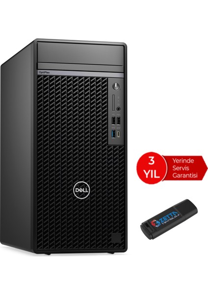 Optiplex 7020MT Plus I7-14700 Vpro 64GB Ddr5 2tb SSD Windows11Pro Masaüstü Blgisayar OPTN009O7020MTPEMEAW19+ZETTAUSBBELLEK