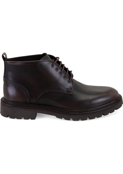 Merga Kahve Erkek Deri Bot modelleri