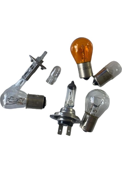 H7 + H1 Ampul Kiti Park ve Sinyal Ampulleri Dahil Set modelleri