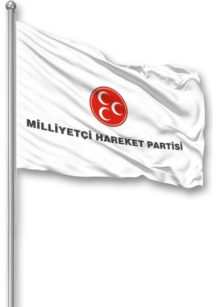 Mhp Parti Bayrağı 300X450 cm Raşel Kumaş