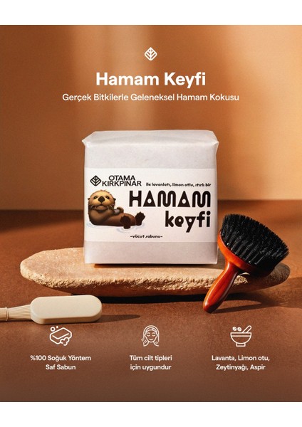 Otama Kırkpınar Hamam Keyfi Katı Sabun