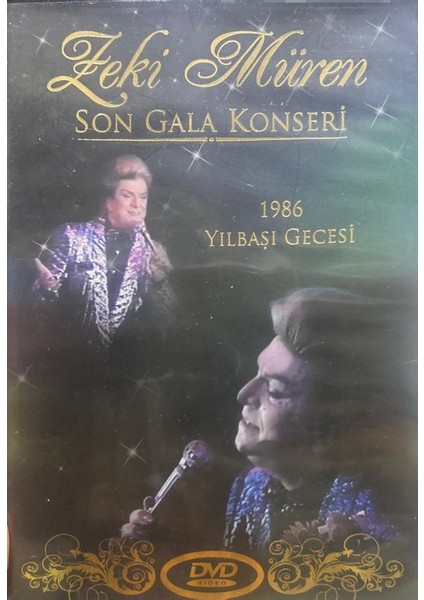 Zeki Müren Son Gala Konseri 1986 Yılbaşı Gecesi (DVD)