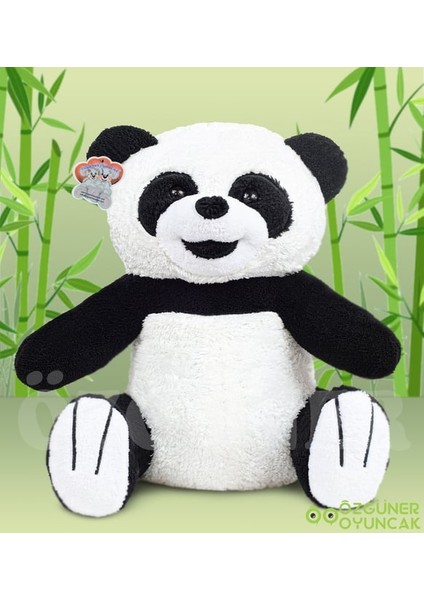 Özgüner Oyuncak Harika Peluş Sevimli Mi Sevimli 45 cm Panda