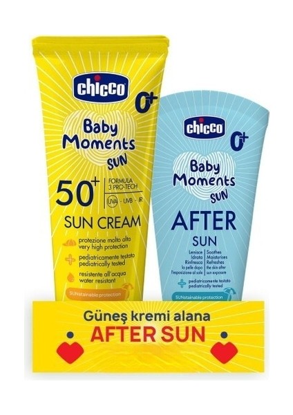 Baby Moments Sun Güneş Sprey Spf 50+ 150 ml + After Sun Yanında