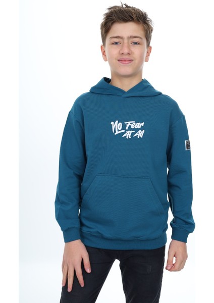 Erkek Çocuk Nakışlı Sweatshirt