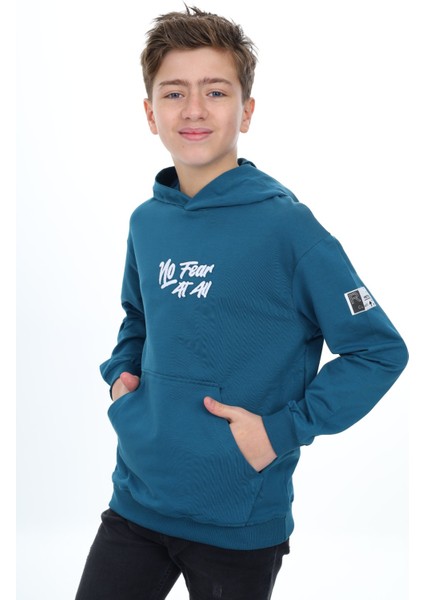 Erkek Çocuk Nakışlı Sweatshirt