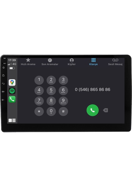 Opel Astra (1998-2004) Android 14 Multimedya Carplay 9 Inch 4 GB Ram / 64 GB Hafıza CRV-4757XD