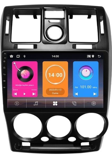 Hyundai Getz (2004-2006) Android 14 Multimedya Carplay 9 Inch 8 GB Ram / 128 GB Hafıza CRV-4761XAA