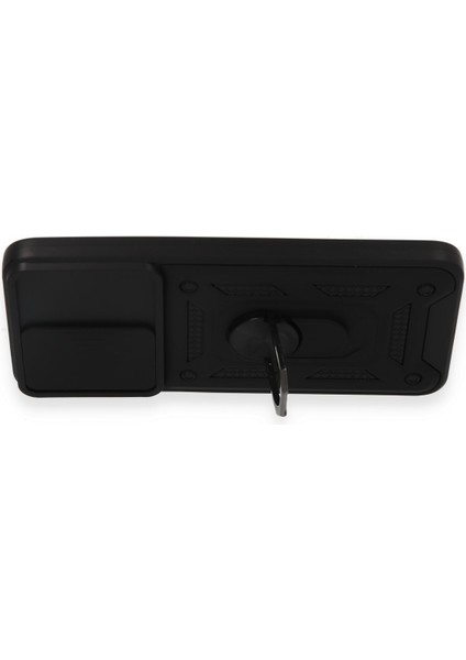 Xiaomi Redmi Note 12S ile Uyumlu Kılıf Pars Lens Sürgülü Yüzüklü Standlı Korumalı Kılıf modelleri