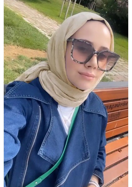 Bambu Kraş Şal - Badem