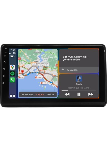 Peugeot Boxer (2007-2020)Android 14 Multimedya Carplay 10 Inch 4 GB Ram / 64 GB Hafıza CRV-4130XR