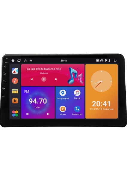 Fiat Panda (2003-2012) Android 14 Multimedya - 2 GB Ram - 32 GB Hafıza - Carplay CRV4760XP