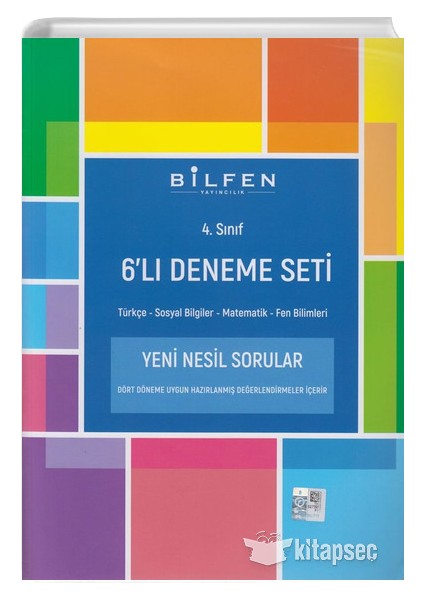 4. Sınıf Tüm Dersler Soru Bankası – Deneme