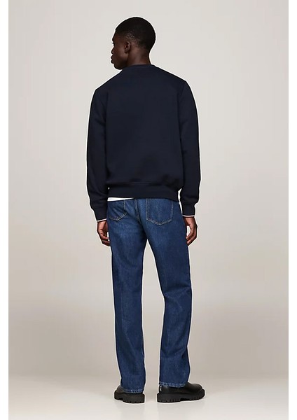 Erkek Yuvarlak Yaka Sweatshirt - Lacivert modelleri