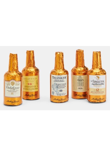 5 Single Malts Scotch Koleksiyonu Çikolata 78G