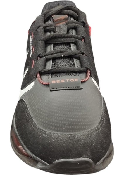 Memory Foam Silikon Taban Ortopedik Suya Dayanıklı Günlük Erkek Sneaker Ayakkabı