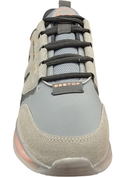 Memory Foam Silikon Taban Ortopedik Suya Dayanıklı Günlük Erkek Sneaker Ayakkabı