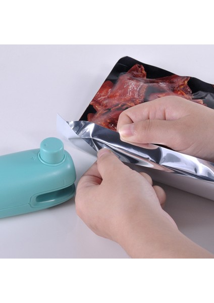 Mini Pil Yeşil Tarzı Taşınabilir Isı Torba Mühürleyici Plastik Paket Saklama Torba Klipsi Mini Mühürleme Makinesi Pratik Sticker Mühür Gıda Atıştırmalık Mutfak Gereçleri (Yurt Dışından) fırsatları