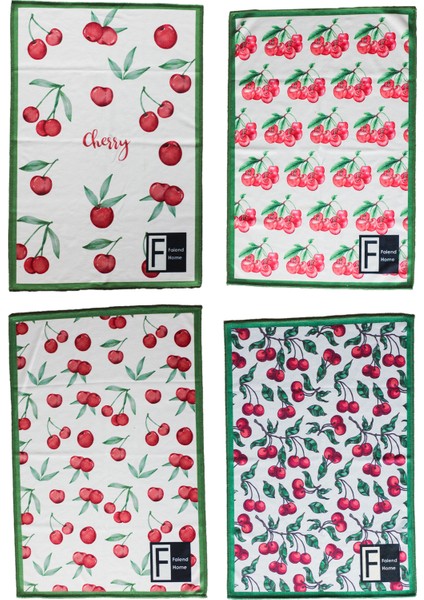 Mutfak Havlusu, Kurulama Bezi, Yüksek Kaliteli Yıkanabilir Emici Şık Mutfak havlusu 4lü 40X60CM