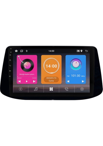 Hyundai I30 (2017-2020) Android 14 Multimedya Carplay 9 Inch 8 GB Ram / 128 GB Hafıza CRV-4270XAA