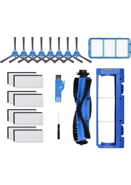 Robovac 11S 30 30C15C 15T 12 35C Robot Süpürge Yedek Parçaları Filtreler Yan Fırçalar Döner Fırça (Yurt Dışından)