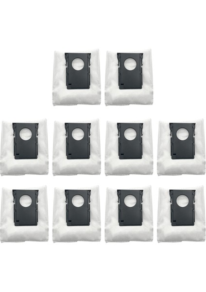 J20 / W20/W20 Pro Robot Süpürge Için 10 Adet Vakumlu Toz Torbası Değiştirilebilir Parçalar (Yurt Dışından)