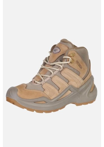Deri Su Geçirmez Tactical Bej Kadın Bot G3102NBJ modelleri