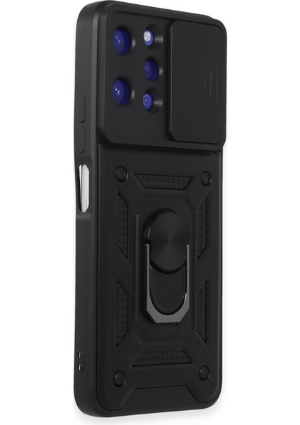 Xiaomi Redmi 12 ile Uyumlu Kılıf Pars Lens Sürgülü Yüzüklü Standlı Korumalı Kılıf fiyatları