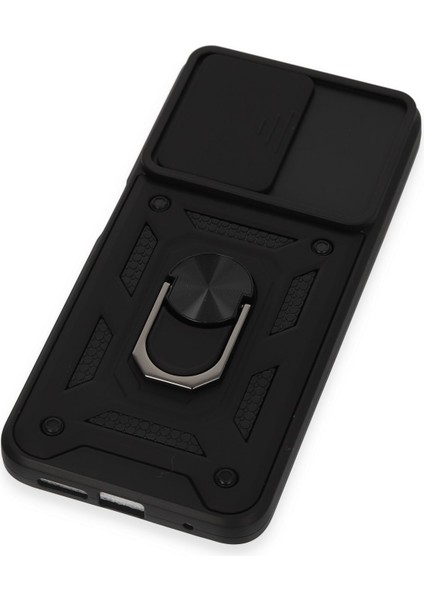 Xiaomi Redmi Note 12S ile Uyumlu Kılıf Pars Lens Sürgülü Yüzüklü Standlı Korumalı Kılıf fırsatları