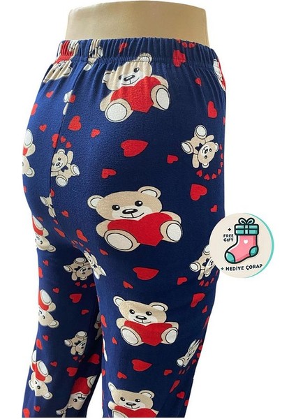 Lüx Unisex Mikro Süet Cepsiz Pijama Altı Tek Alt S5 - Çorap Hediyeli.