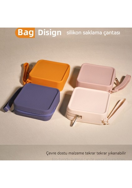 Mini Silikon Para Saklama Cüzdanı (Yurt Dışından)