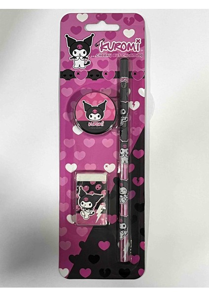 Kuromi 3lü Kalem Seti