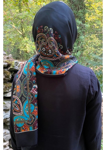 70*180 cm Pamuk Şal - Tulpa