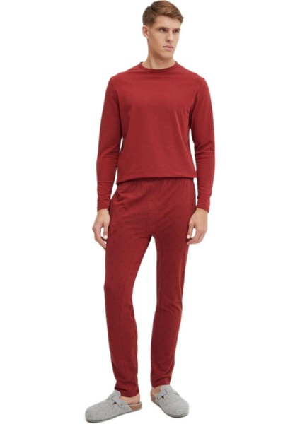 Erkek Kırmızı Pijama Takımı 000NM2846E