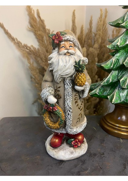 Ananas Tutan Noel Baba Polyester Biblo Model 1