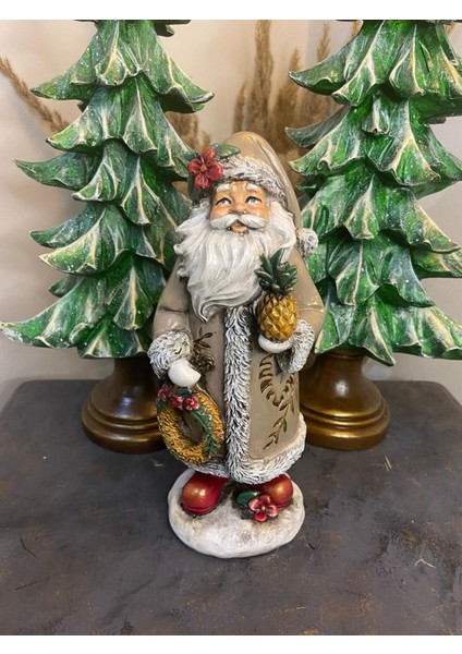 Ananas Tutan Noel Baba Polyester Biblo Model 1